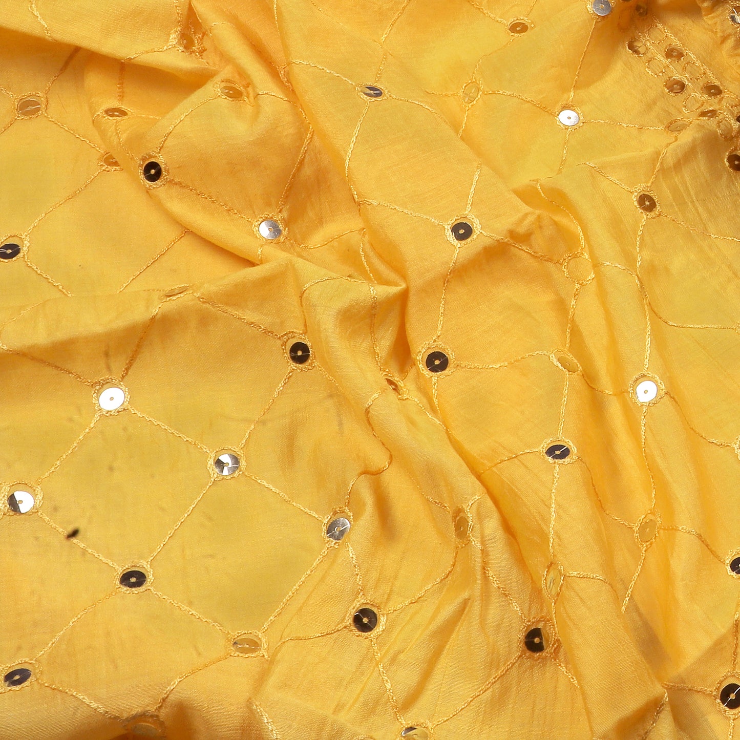 Chanderi Cotton bland unstitched dress material