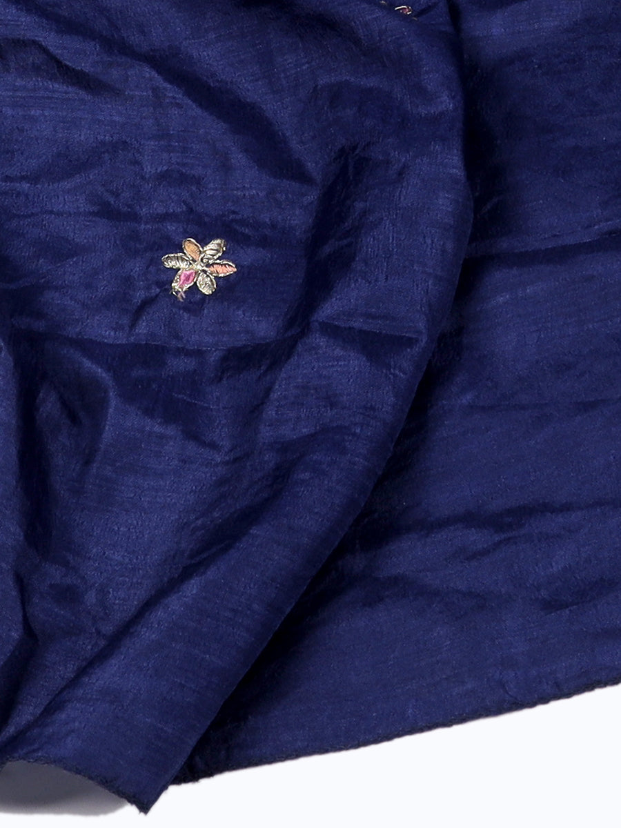 Silk bland unstitched dress material
