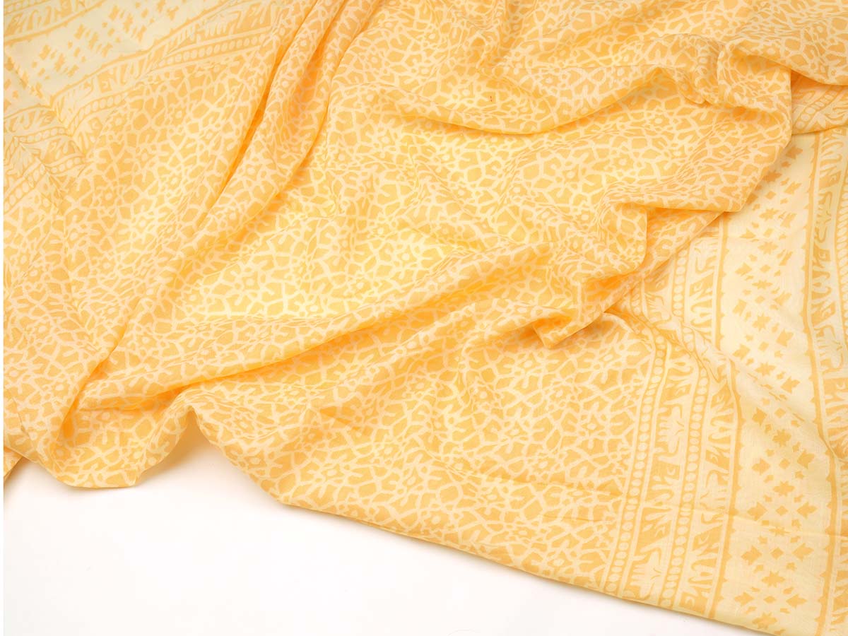 Cotton bland unstitched dress material