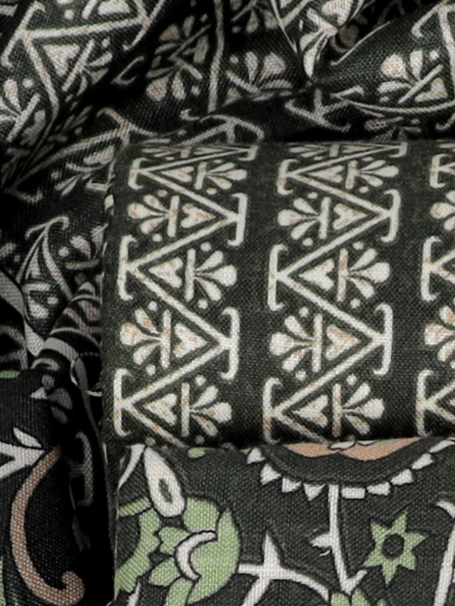 Cotton blend Print unstitched dress material