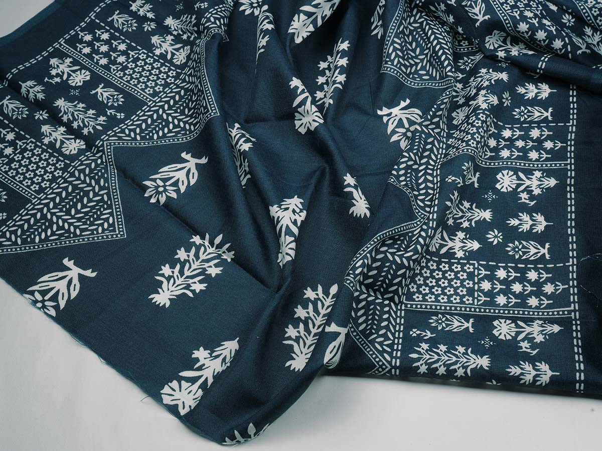 Cotton bland unstitched dress material