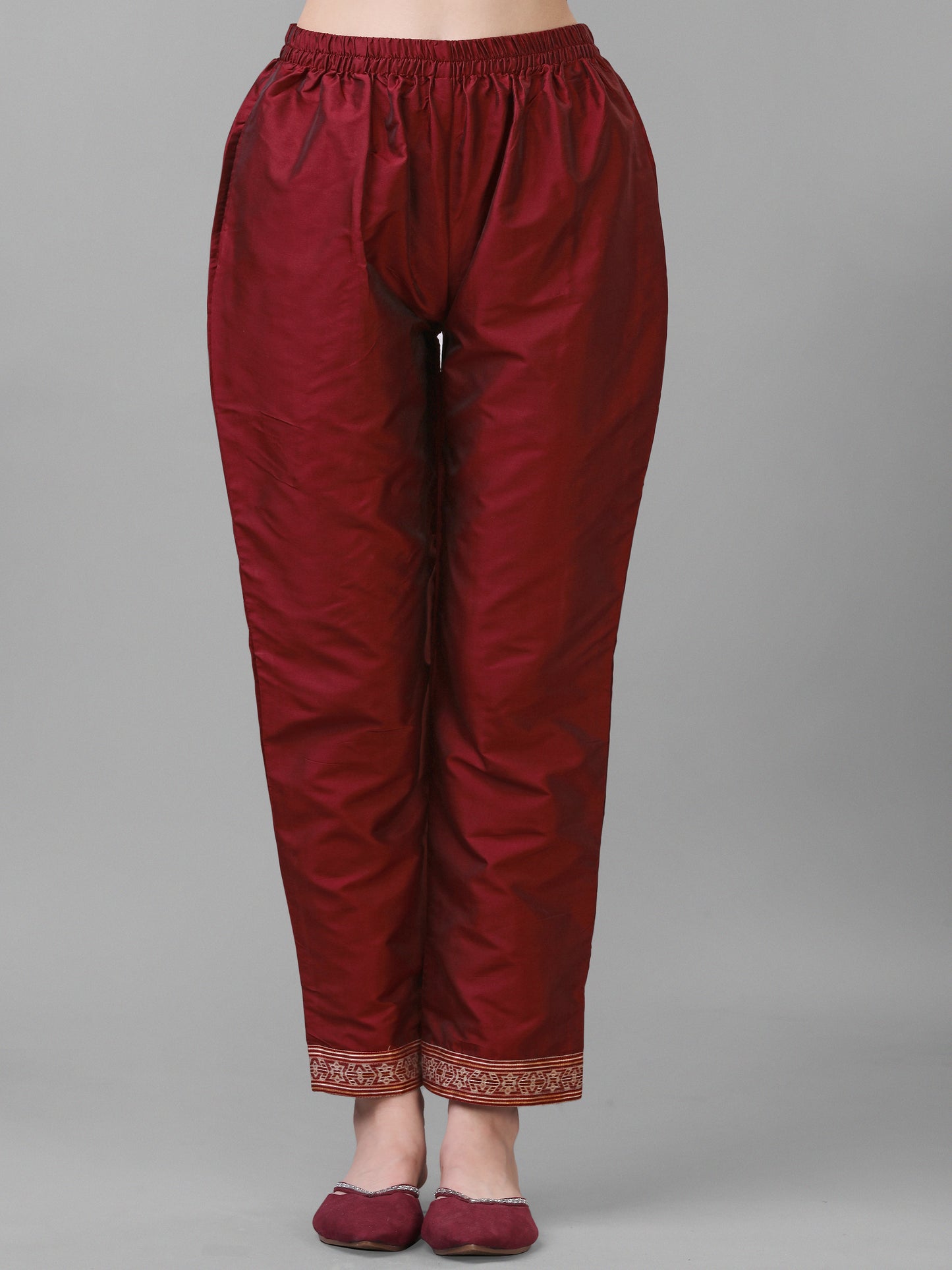 Silk blend jacquard gala kurta set with dupatta