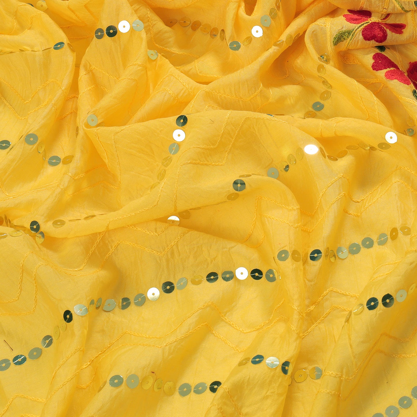 Chanderi Cotton bland unstitched dress material