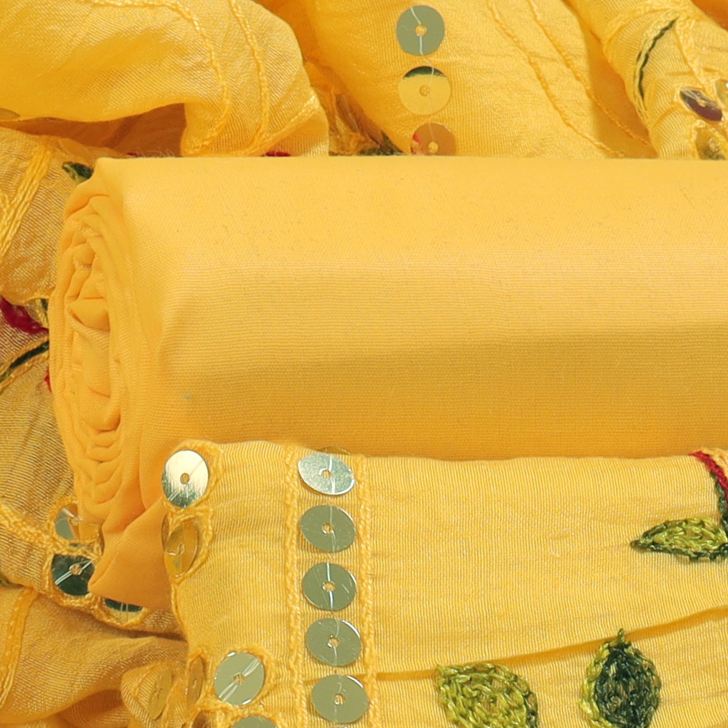 Chanderi Cotton bland unstitched dress material