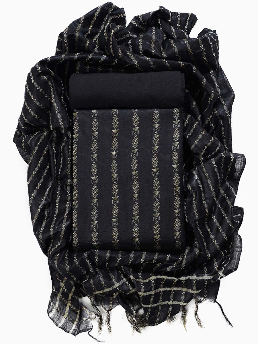 Cotton bland unstitched dress material