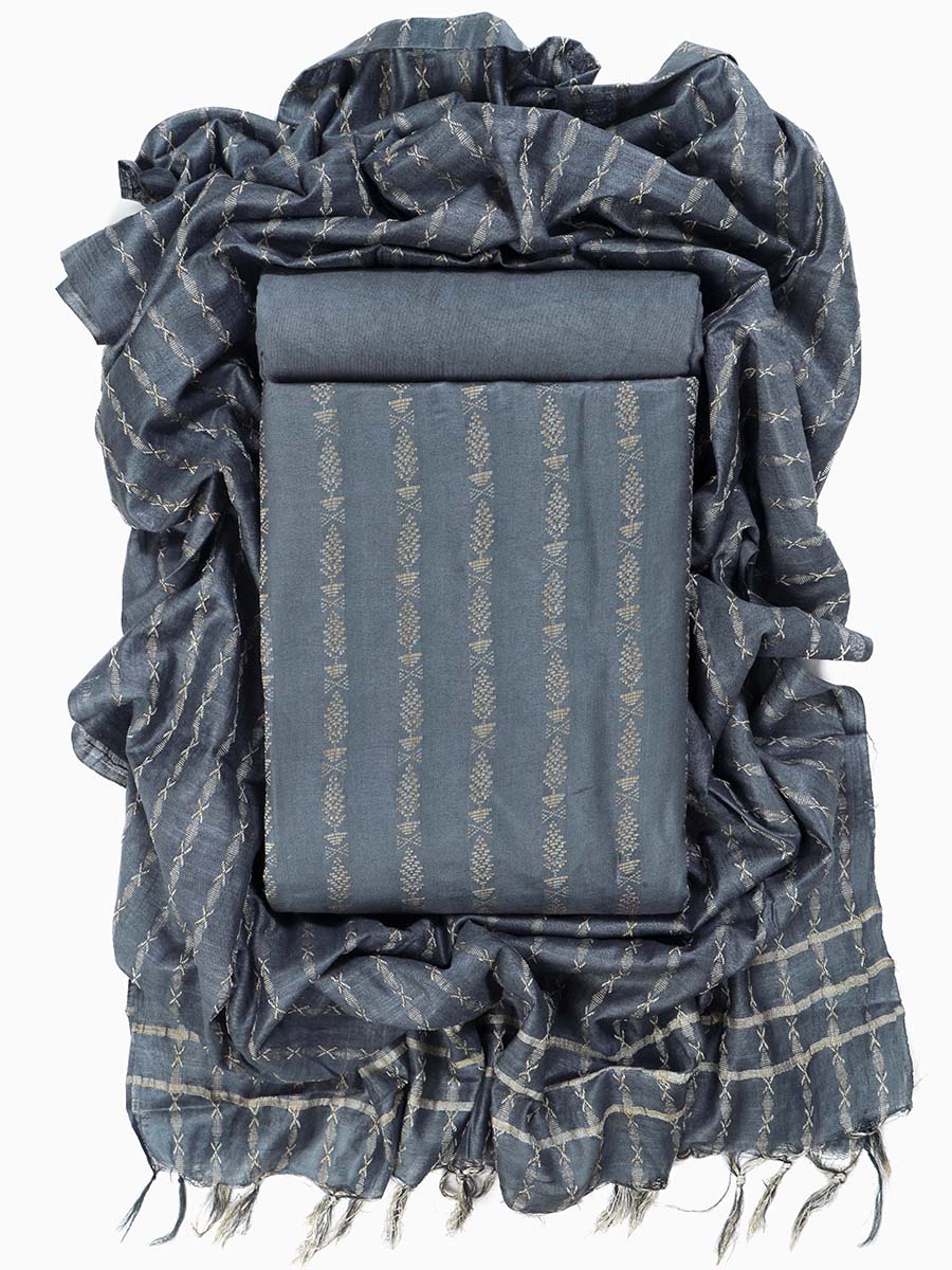 Cotton bland unstitched dress material