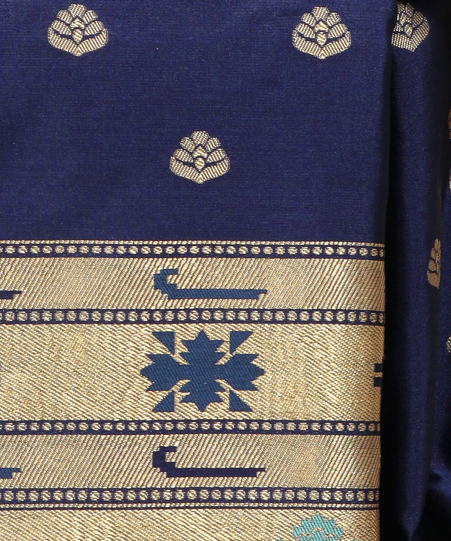 Silk bland unstitched dress material