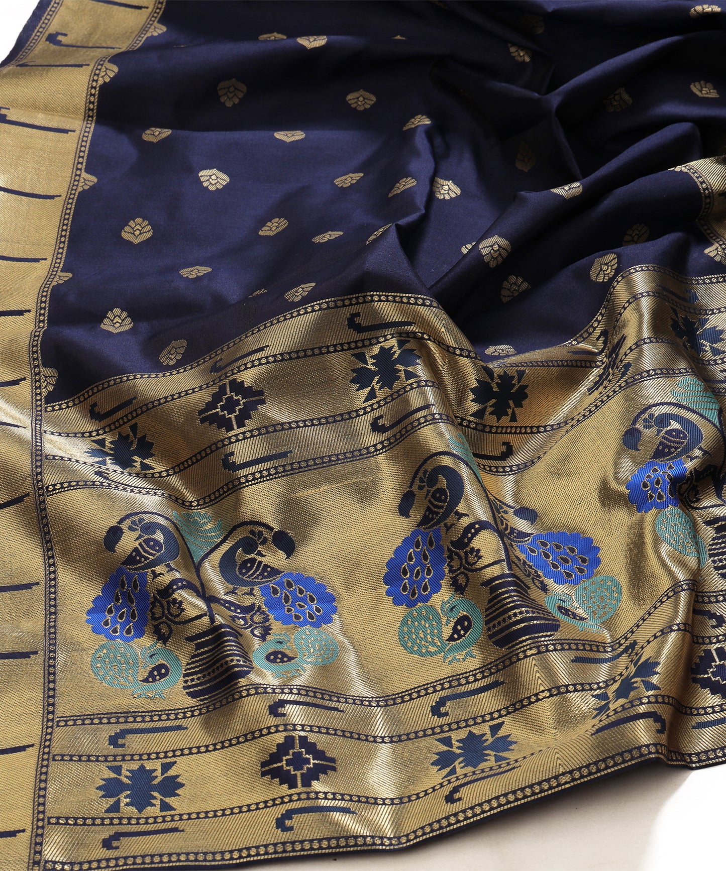Silk bland unstitched dress material