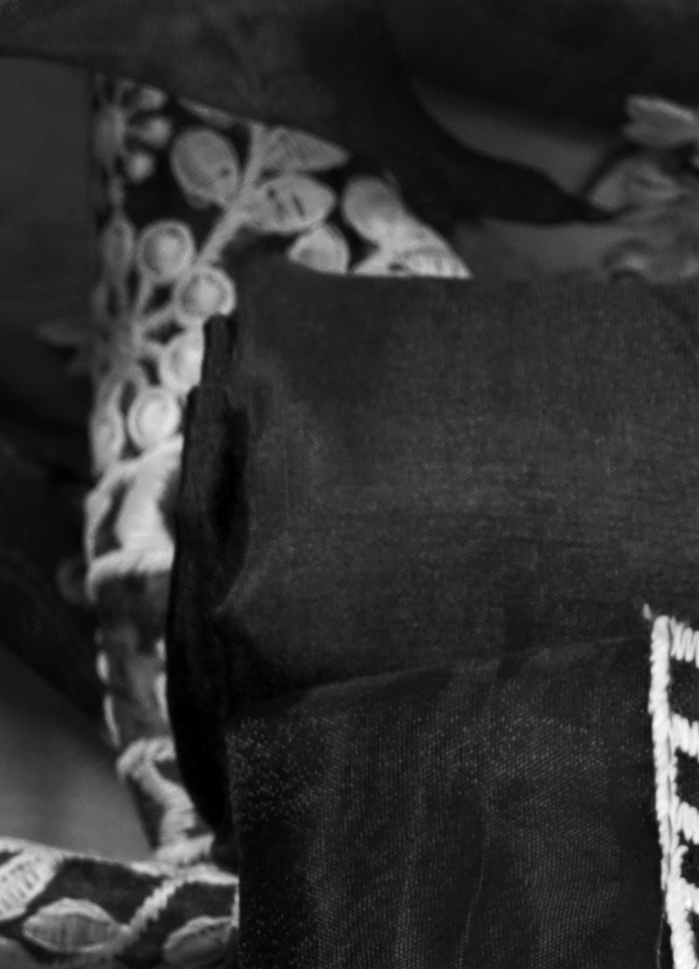 Orgenza unstitched dress material