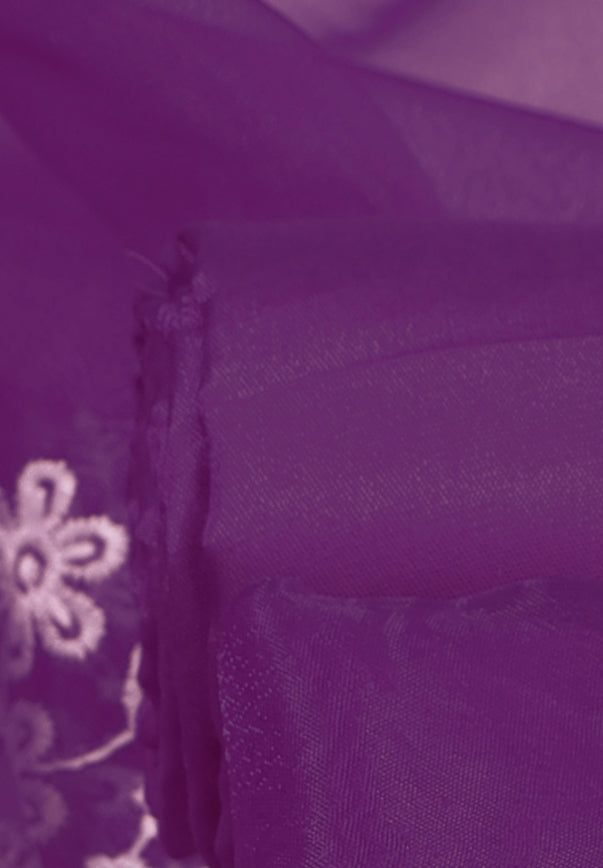 Orgenza unstitched dress material