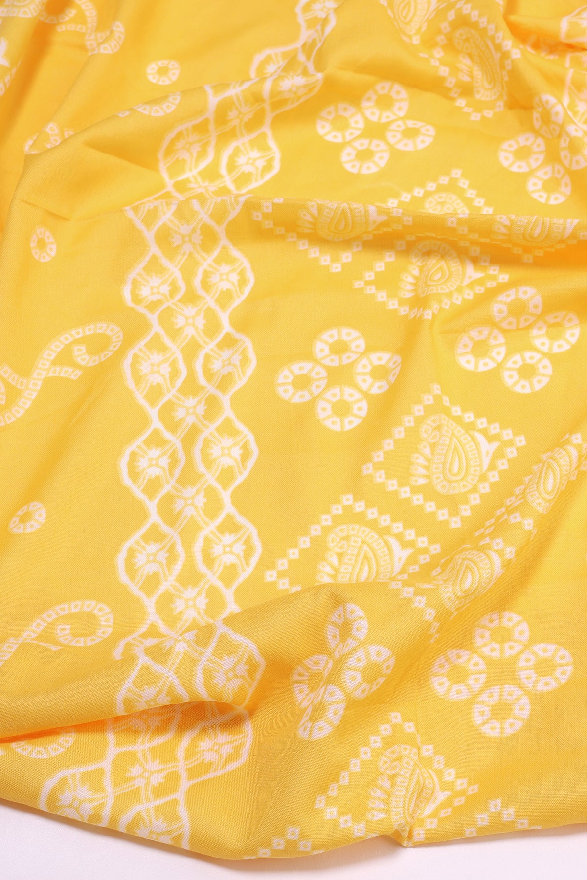 Cotton bland unstitched dress material