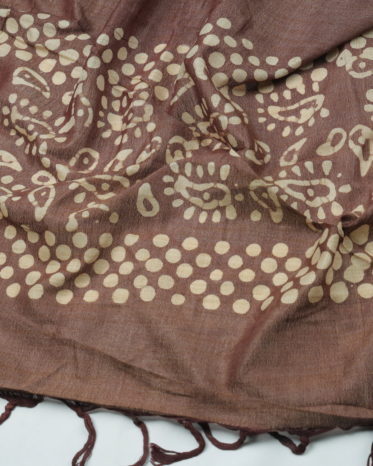 Cotton batik unstitched dress material