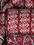 Cotton blend Print unstitched dress material