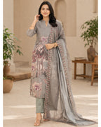 Women’s 3 Piece Cotton Blend Kurta with Pant & Dupatta