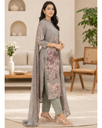 Women’s 3 Piece Cotton Blend Kurta with Pant & Dupatta