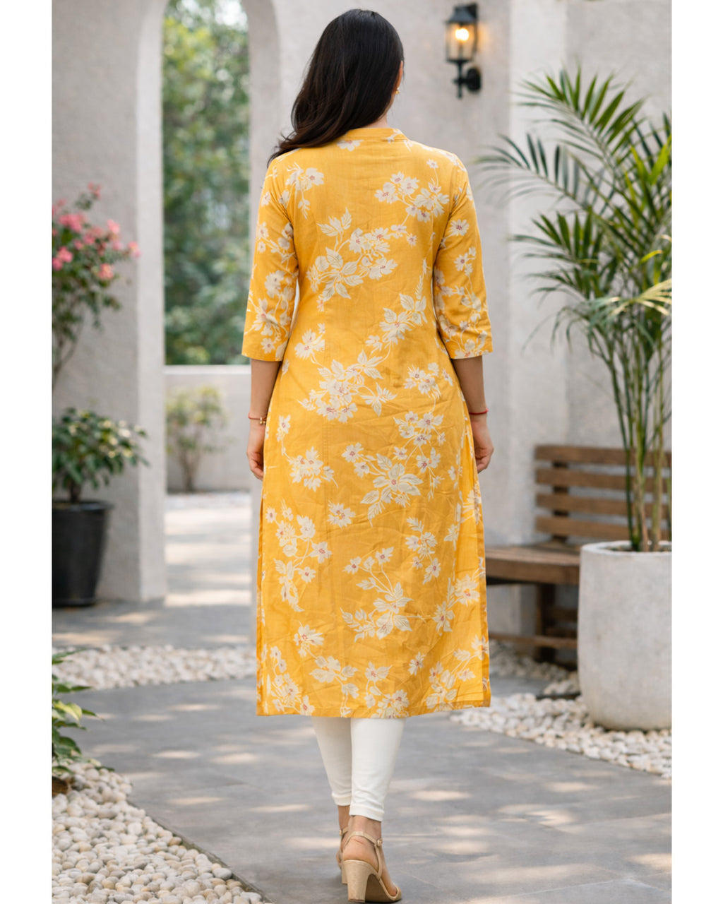 Women's Rayon Stitched Printed Kurta