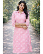 Women’s Stitched Rayon Printed Kurta