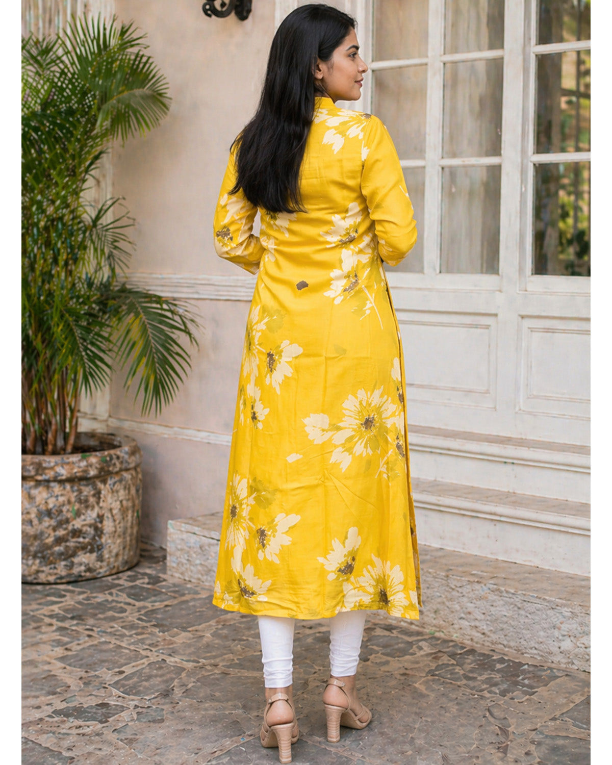 Rayon Printed Straight Calf Length Kurta for Women