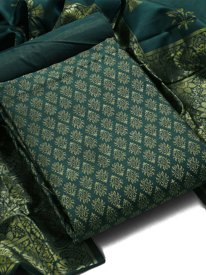 Jacquard Woven Unstitched Dress Material for Women