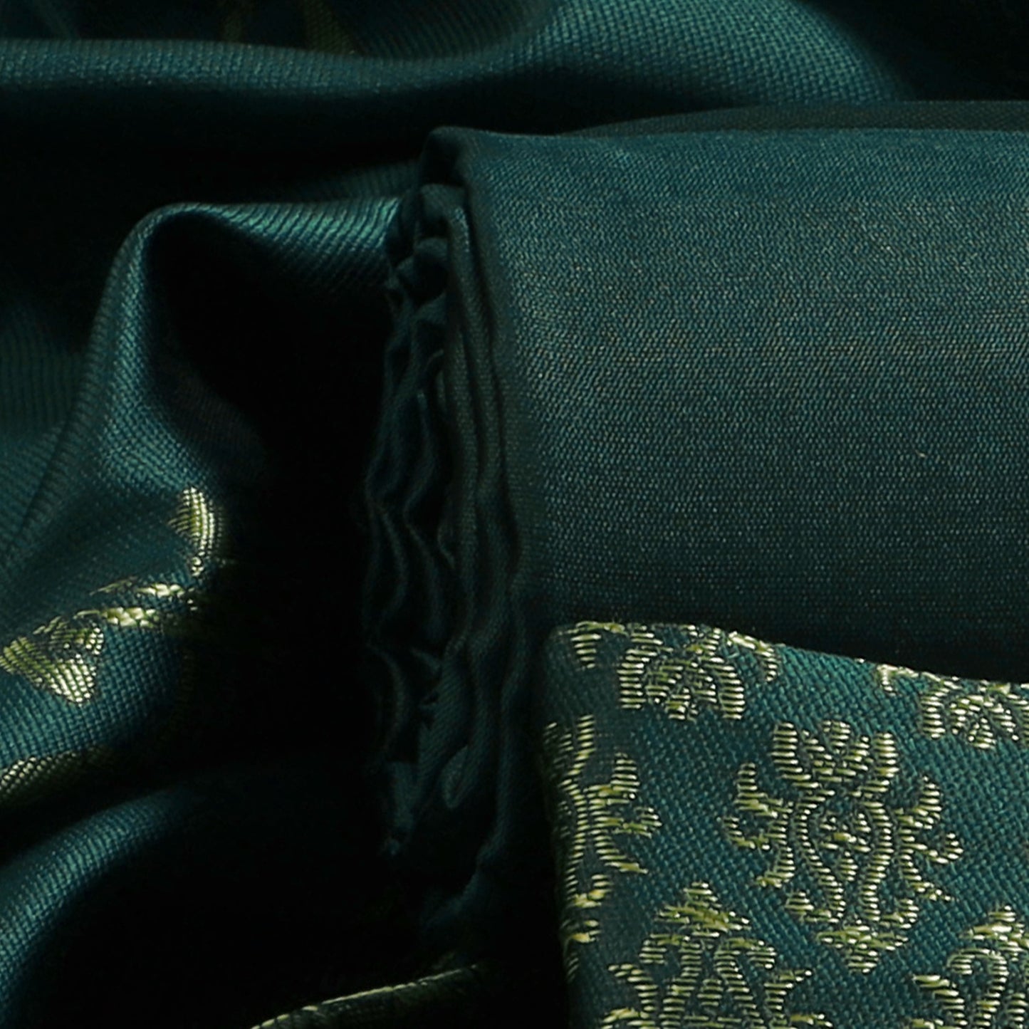 Jacquard Woven Unstitched Dress Material for Women