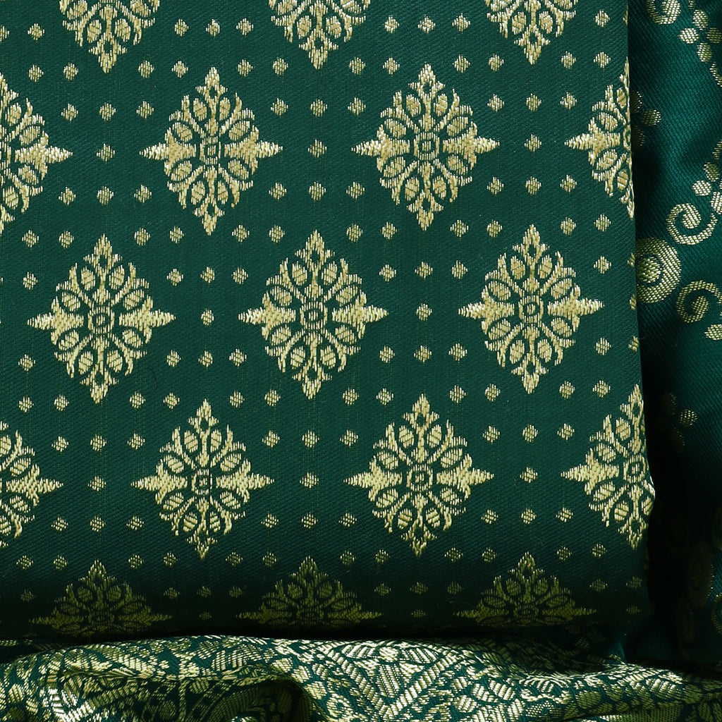 Jacquard Woven Unstitched Dress Material for Women