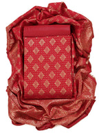 Jacquard Woven Unstitched Dress Material for Women