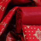 Jacquard Woven Unstitched Dress Material for Women