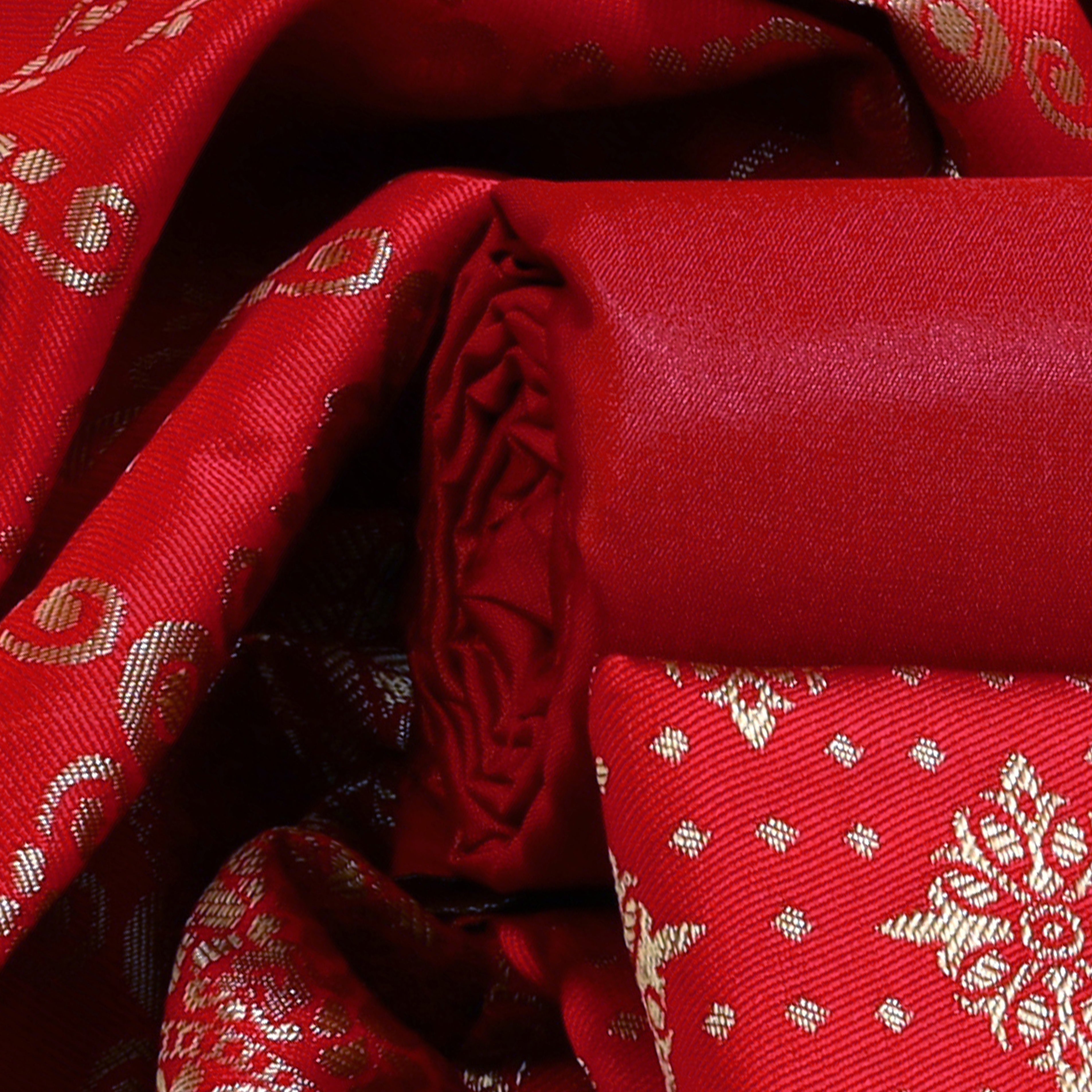 Jacquard Woven Unstitched Dress Material for Women