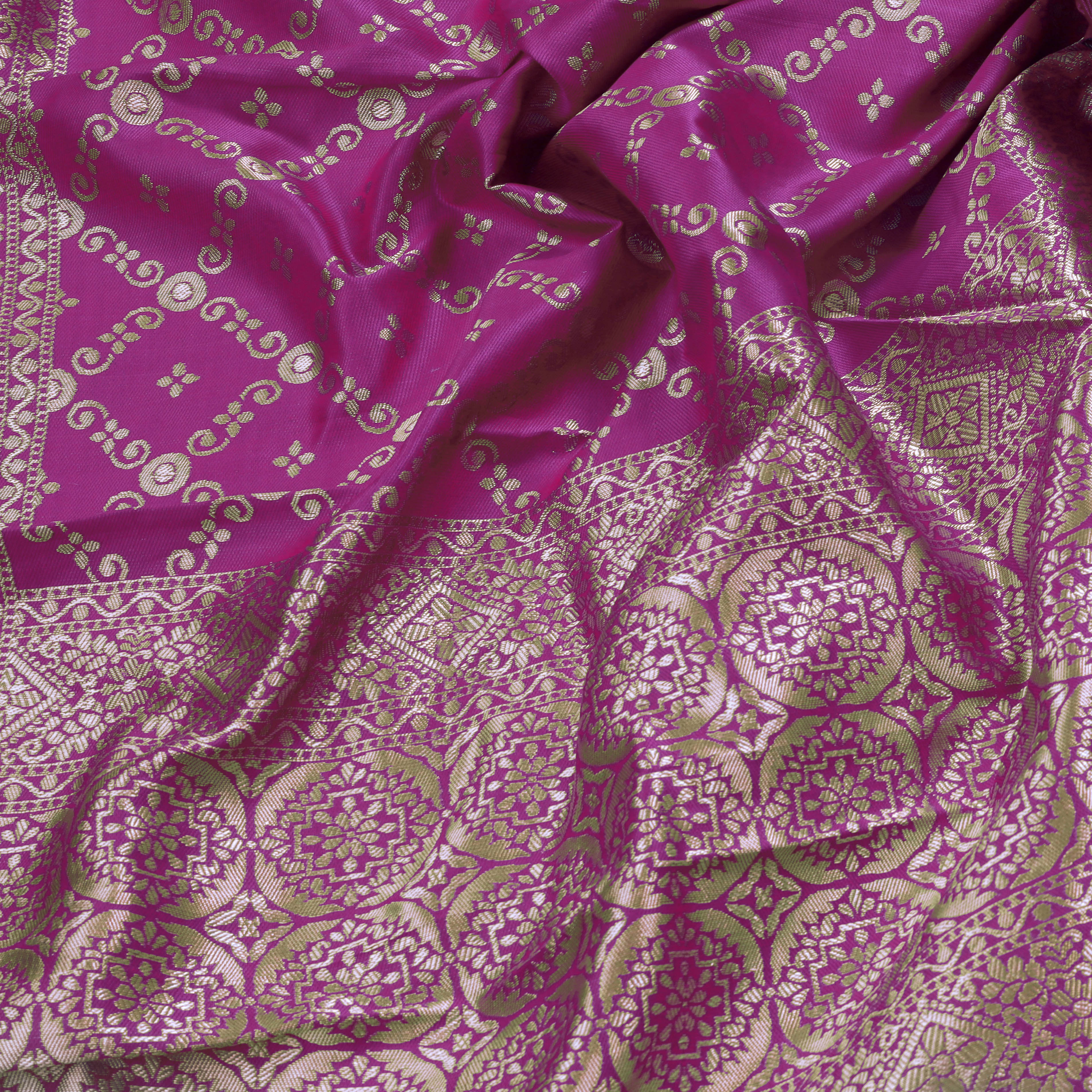 Jacquard Woven Unstitched Dress Material for Women
