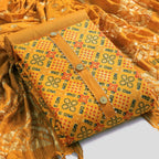 Cotton Blend Dress Material for Women Unstitched Salwar Suit