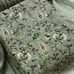 Cotton bland unstitched dress material