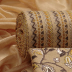Cotton bland unstitched dress material