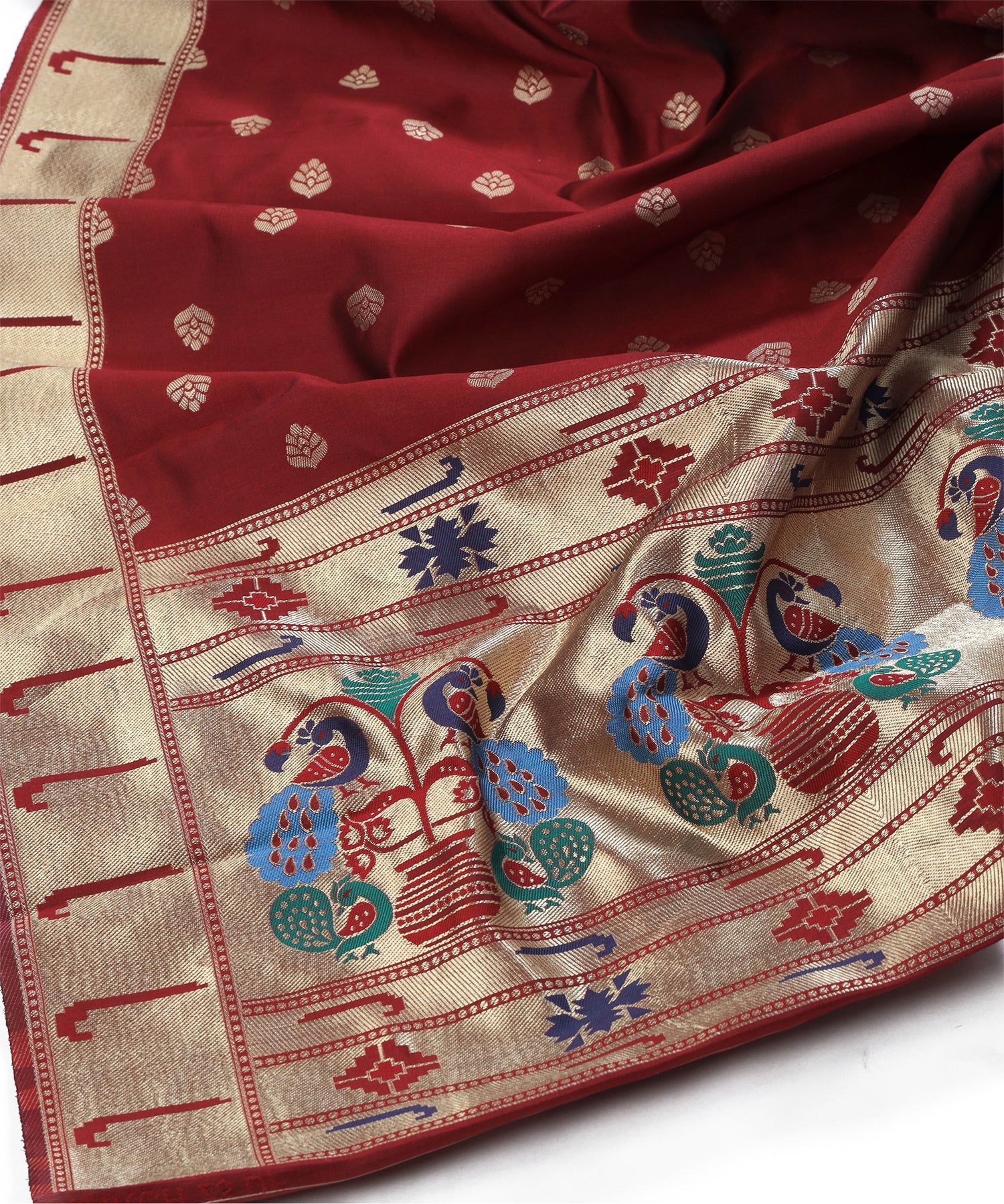 Silk bland unstitched dress material