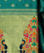 Silk bland unstitched dress material