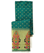 Silk bland unstitched dress material