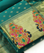 Silk bland unstitched dress material