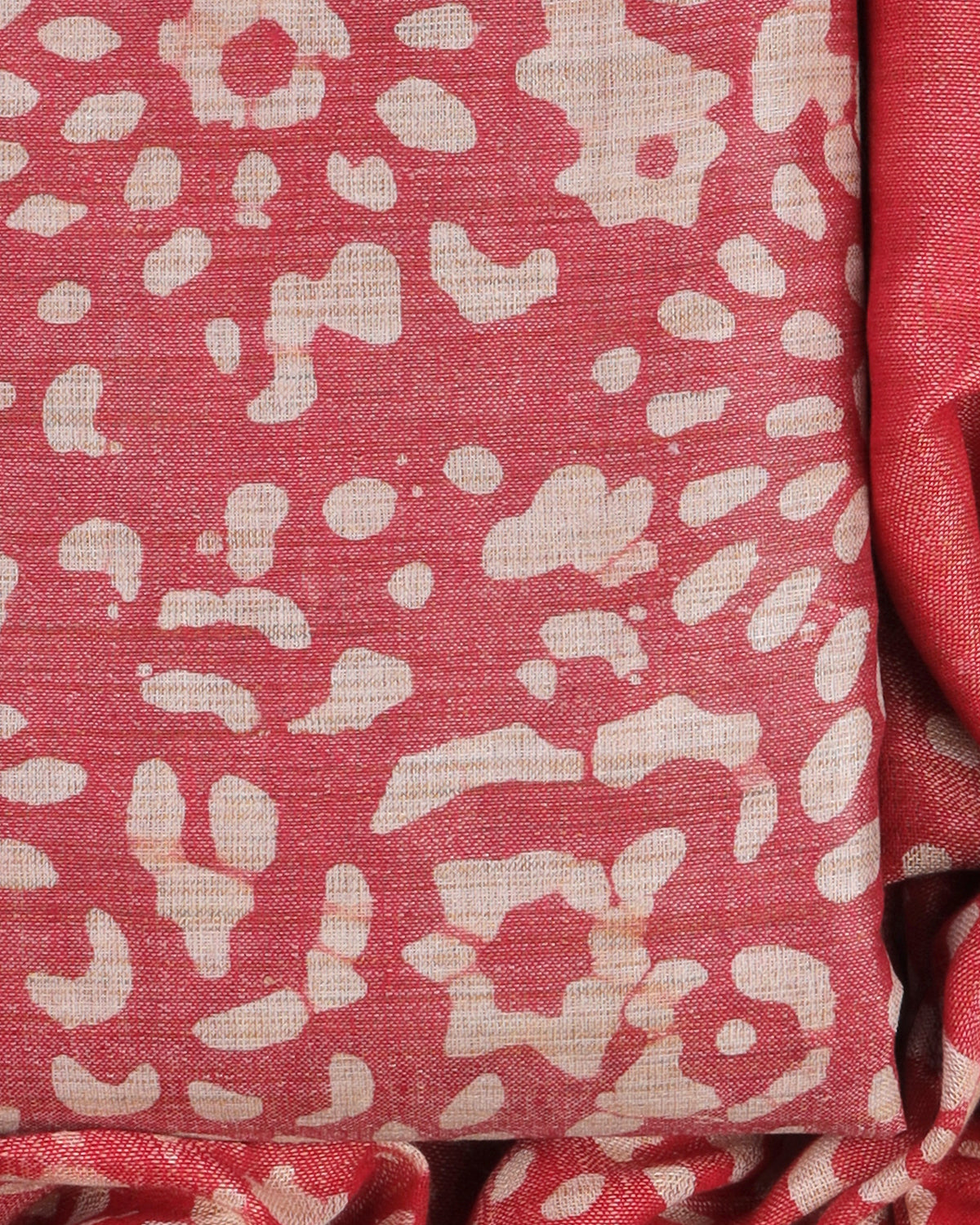 Cotton batik unstitched dress material