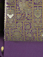 Silk Jacquard blend unstitched dress material