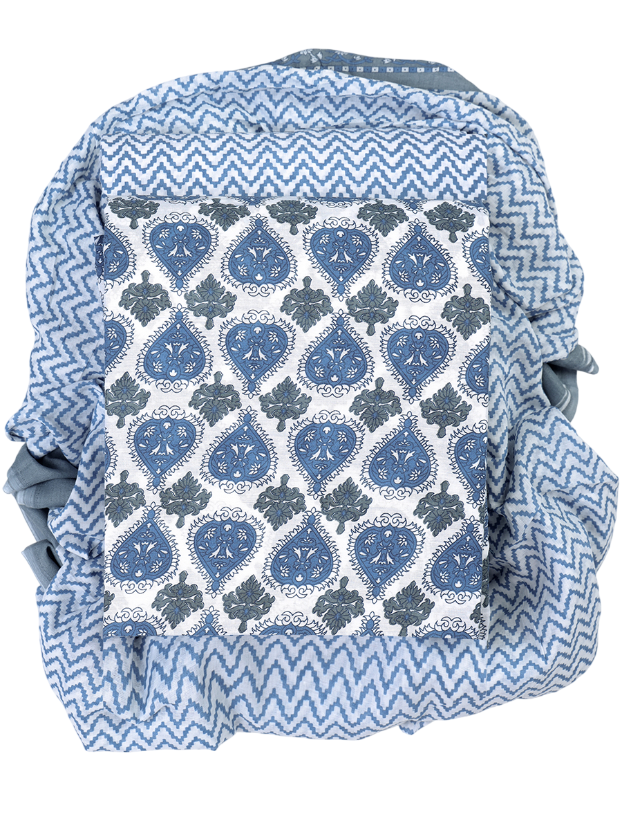 Women’s Pure Cotton Printed Unstitched Dress Material