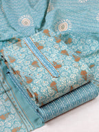 Women’s Cotton Printed Unstitched Salwar Suit Fabric Set