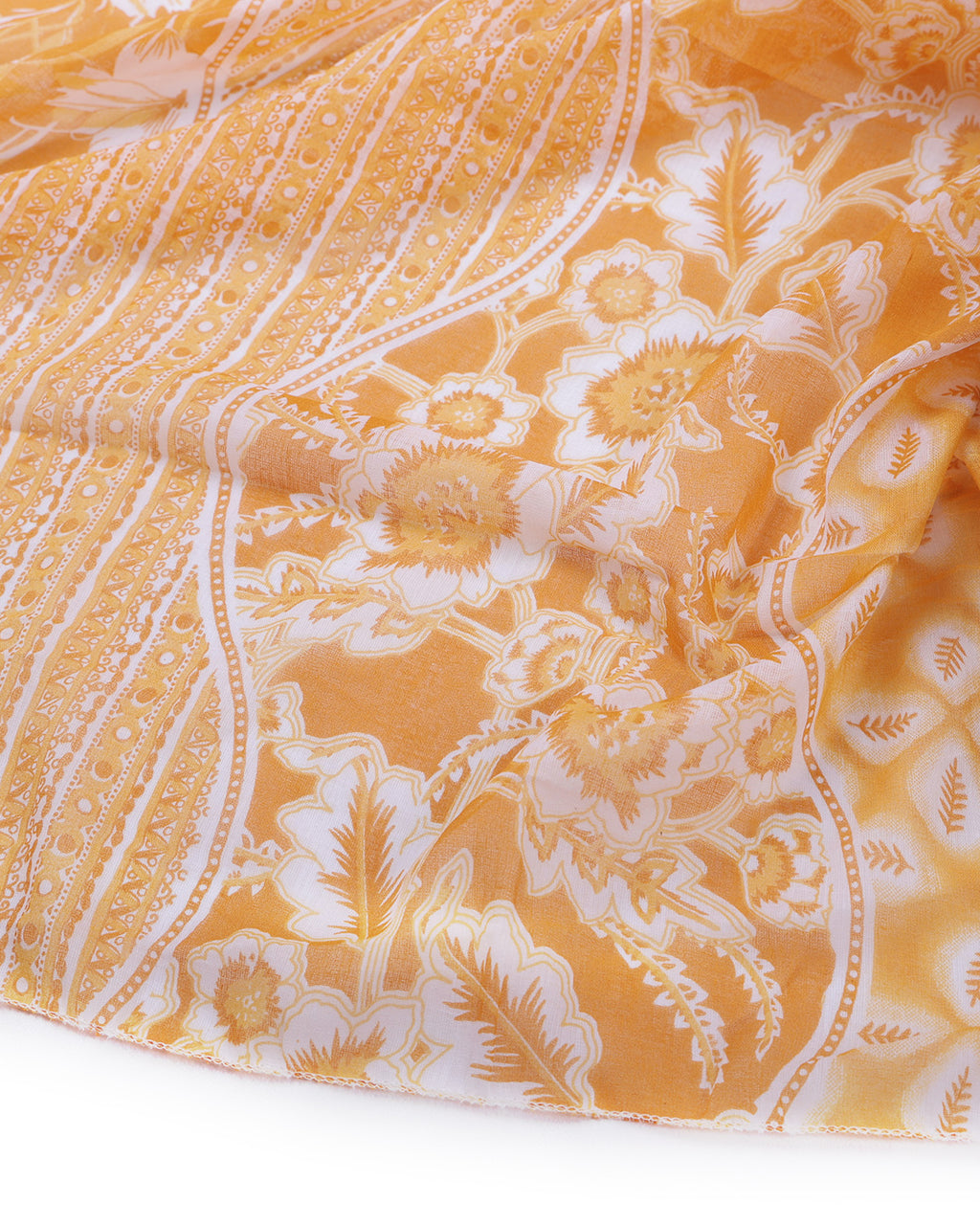 Pure Cotton Unstitched Dress Material Set for Women