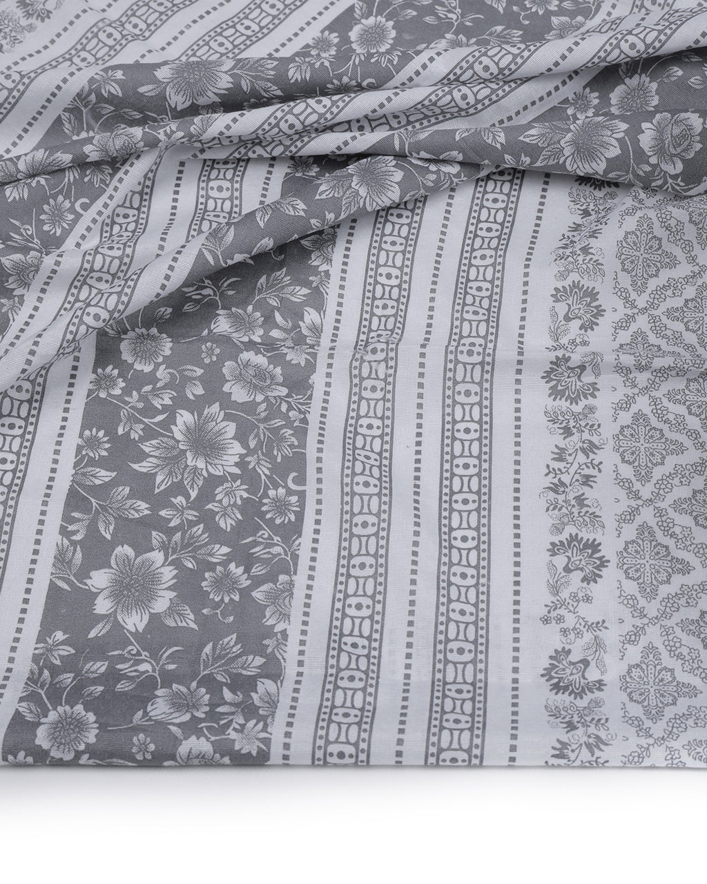 Pure Cotton Unstitched Dress Material Set for Women