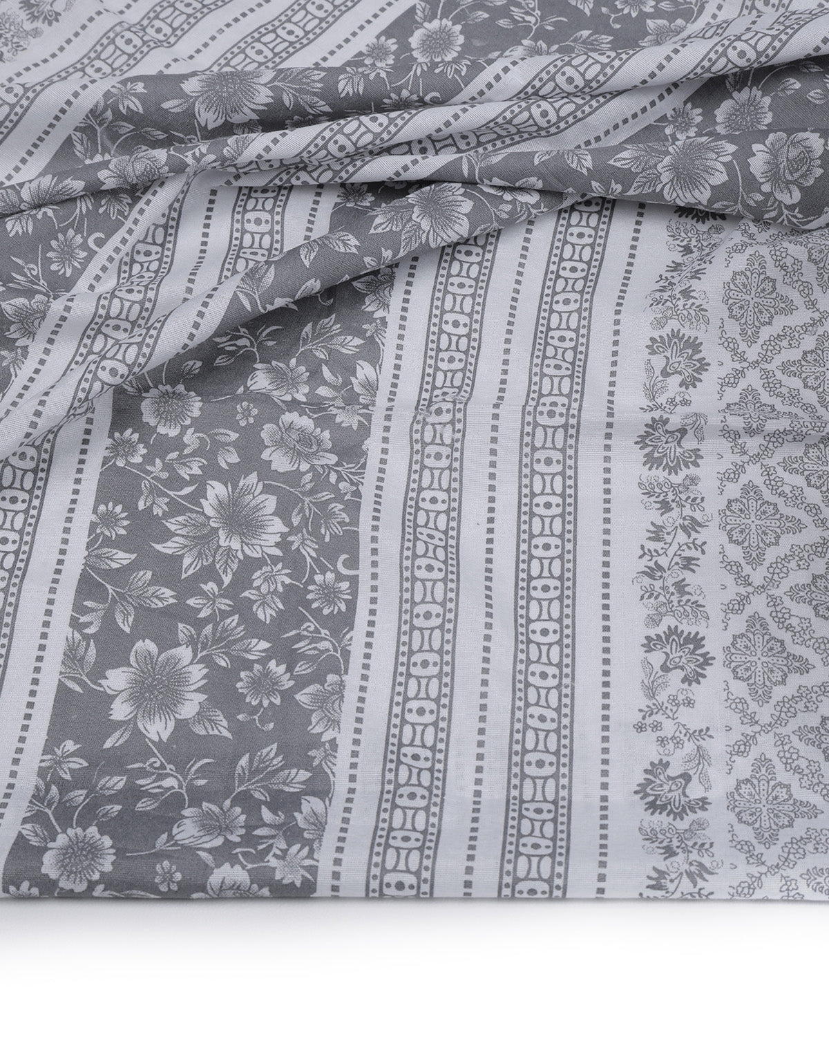 Pure Cotton Unstitched Dress Material Set for Women