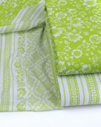 Pure Cotton Unstitched Dress Material Set for Women