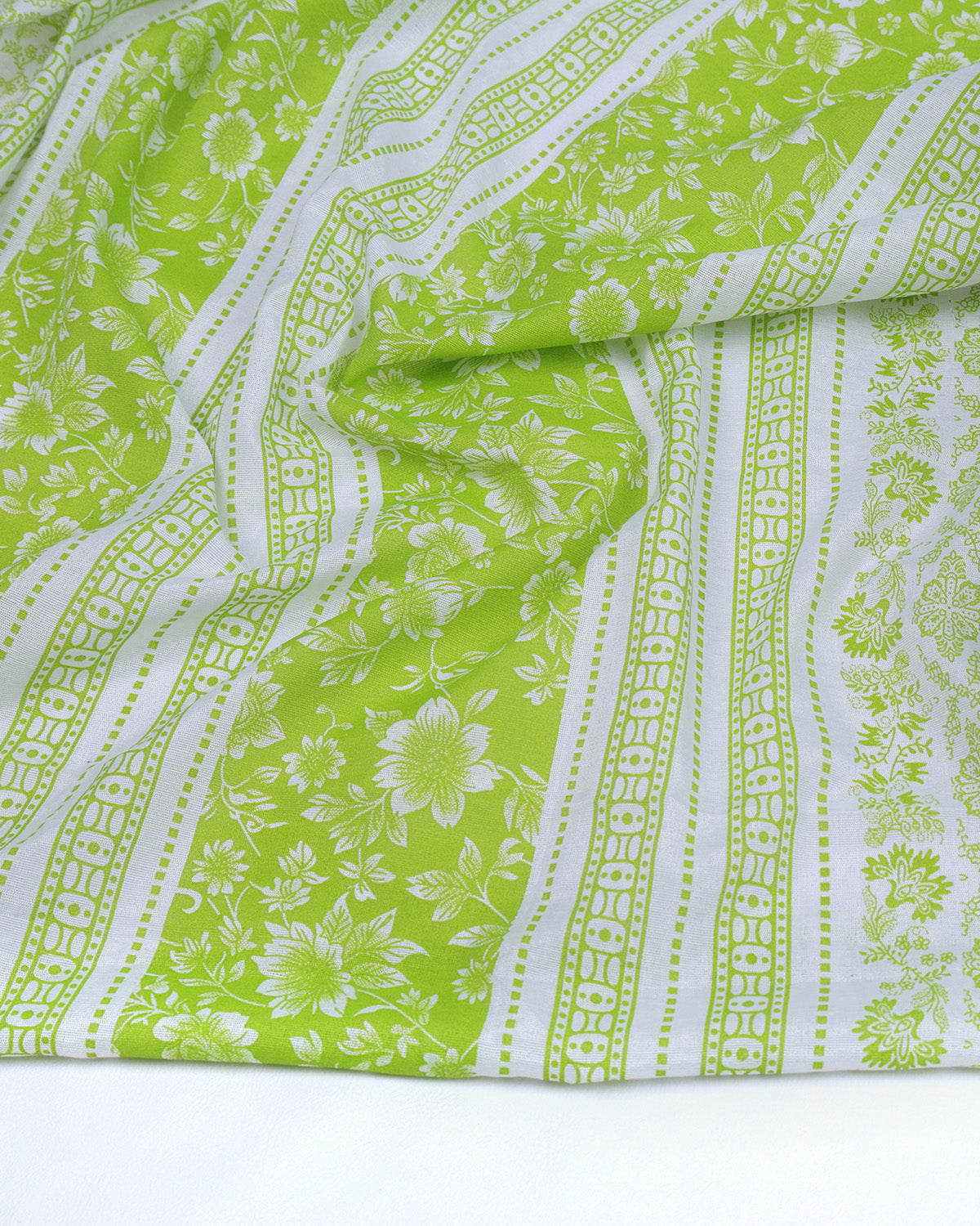 Pure Cotton Unstitched Dress Material Set for Women