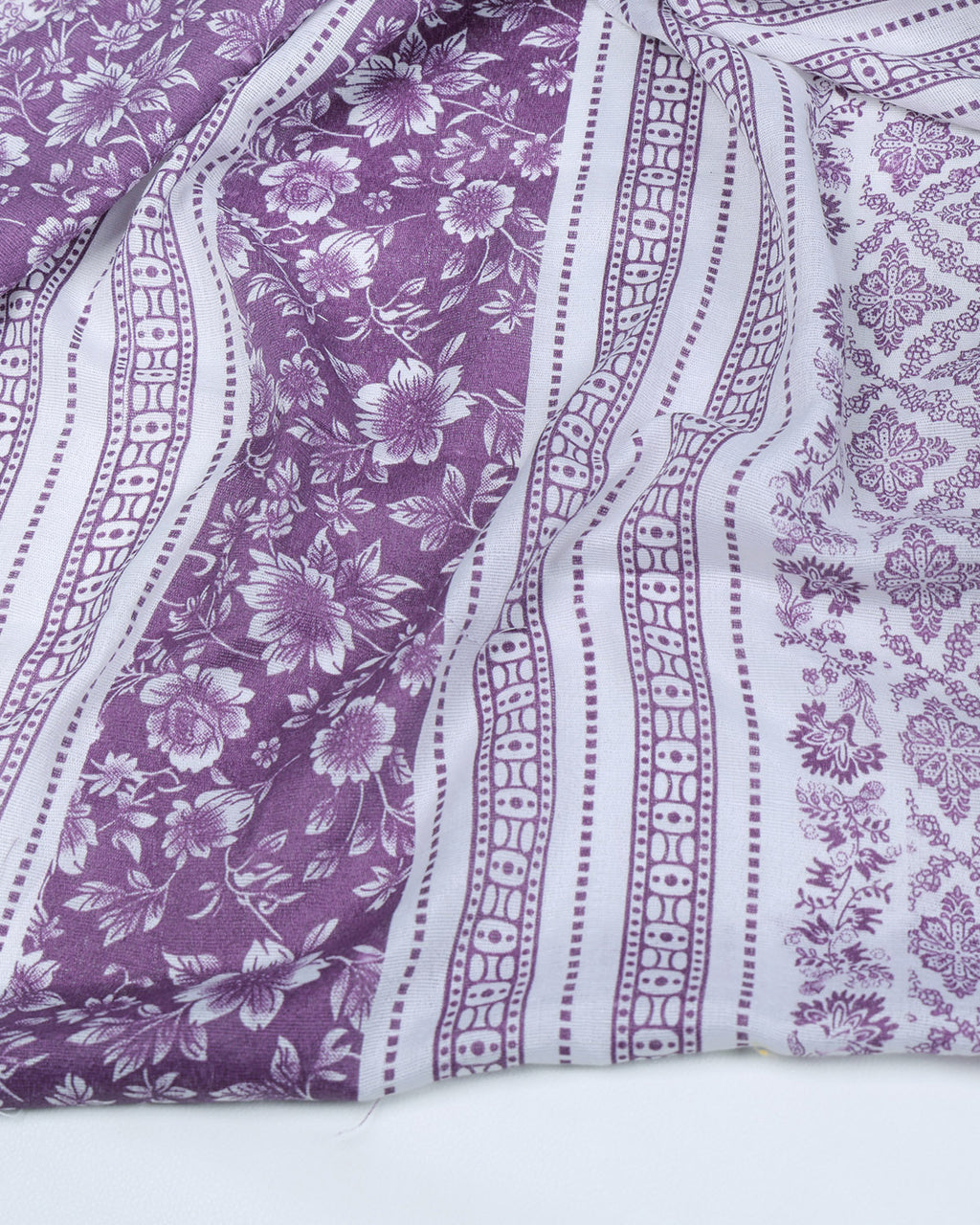 Pure Cotton Unstitched Dress Material Set for Women