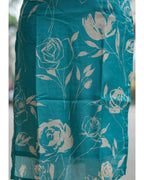 Rayon Printed Straight Calf Length Kurta for Women