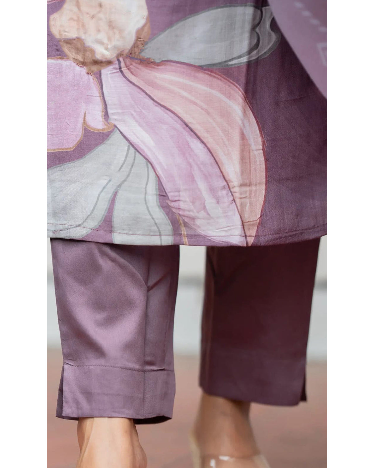 Women’s 3 Piece Cotton Blend Kurta with Pant & Dupatta