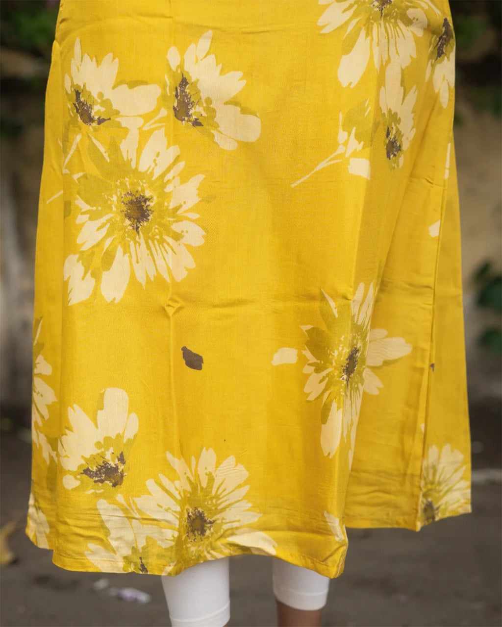 Rayon Printed Straight Calf Length Kurta for Women