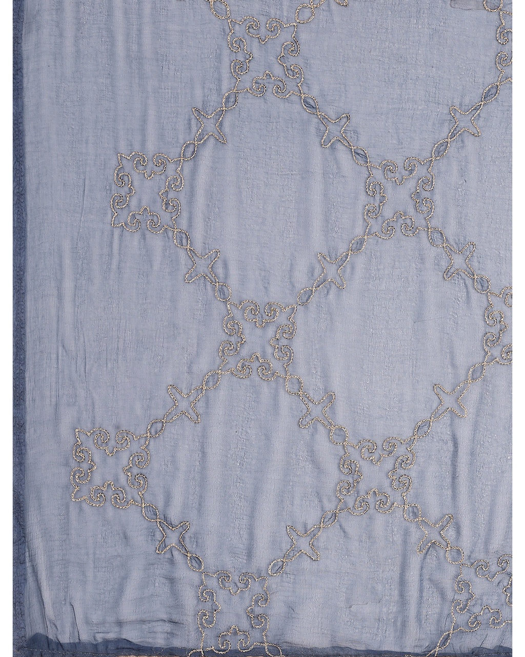 Cotton blend print kurta set with dupatta